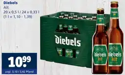 Getränkewelt Diebels alt Angebot