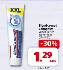 Markant Blend-a-med zahnpasta Angebot