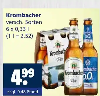 Getränkewelt Krombacher Angebot