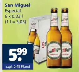 Getränkewelt San miguel especial Angebot
