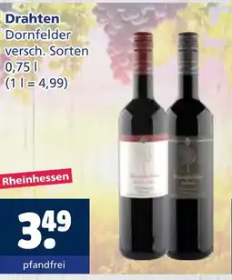 Getränkewelt Drahten dornfelder Angebot