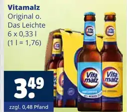 Getränkewelt Vitamalz original o. das leichte Angebot
