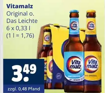 Getränkewelt Vitamalz original o. das leichte Angebot