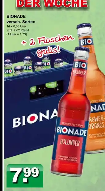 Getränkeparadies Gefromm Bionade bionade Angebot
