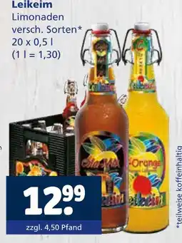Getränkewelt Leikeim limonaden Angebot