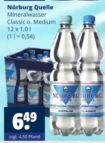 Getränkewelt Nürburg quelle classic Angebot
