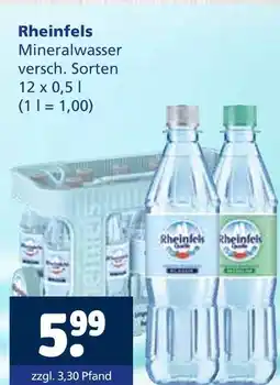Getränkewelt Rheinfels mineralwasser Angebot