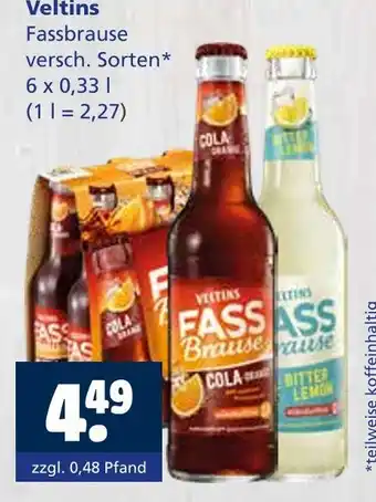 Getränkewelt Veltins fassbrause Angebot