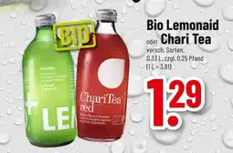 trinkgut Bio lemonaid oder chari tea Angebot