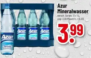 trinkgut Azur mineralwasser Angebot