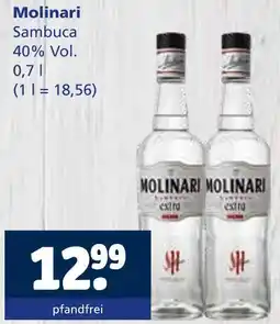 Getränkewelt Molinari sambuca Angebot