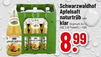 trinkgut Schwarzwaldhof apfelsaft naturtrüb Angebot