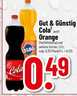 trinkgut Gut & günstig cola auch orange Angebot