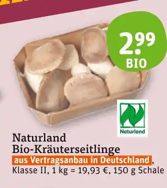 tegut Naturland bio-kräuterseitlinge Angebot
