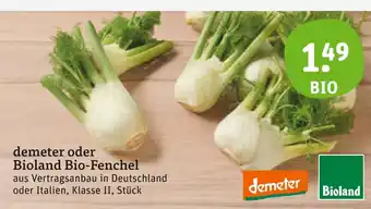 tegut Demeter demeter oder bioland bio-fenchel Angebot