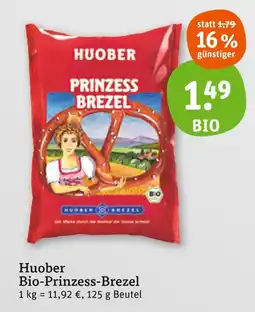 tegut Huober bio-prinzess-brezel Angebot