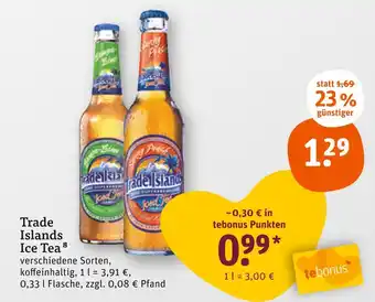 tegut Trade islands ice tea Angebot