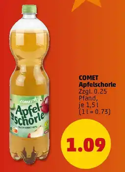 PENNY COMET Apfelschorle Angebot