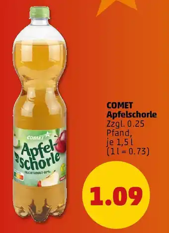 PENNY COMET Apfelschorle Angebot