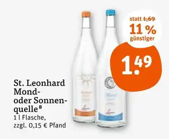 tegut St. leonhard mond- oder sonnenquelle Angebot