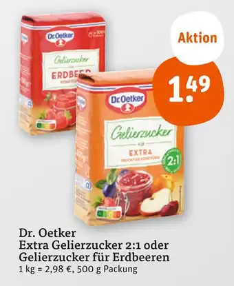 tegut Dr. oetker extra gelierzucker 2:1 Angebot