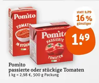tegut Pomìto passierte tomaten Angebot