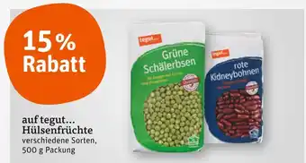 tegut Tegut... hülsenfrüchte Angebot