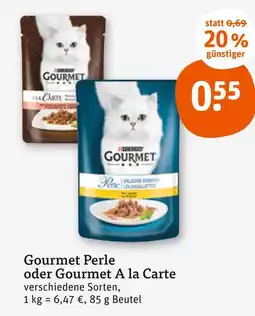 tegut Gourmet gourmet perle oder gourmet a la carte Angebot