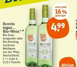 tegut Ecovin bio-wein Angebot