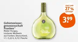 tegut Gebietswinzergenossenschaft franken die jungen franken Angebot