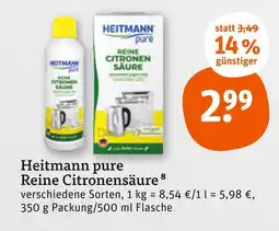 tegut Heitmann reine citronensäure Angebot