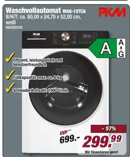 Poco Pkm waschvollautomat wa8-15tca Angebot