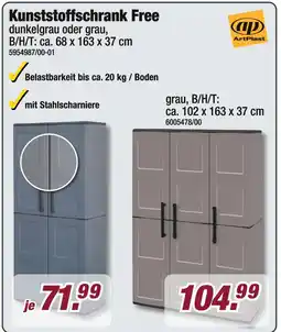 Poco Artplast kunststoffschrank free Angebot