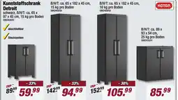 Poco Keter kunststoffschrank detroit Angebot
