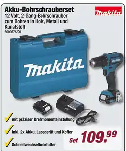 Poco Makita akku-bohrschrauberset Angebot