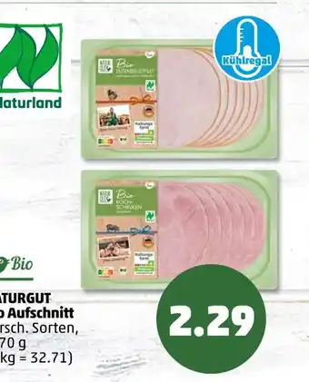 PENNY Naturgut, naturland, bio bio putenbrustfilet oder bio kochschinken Angebot