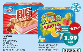 PENNY Schöller eis Angebot