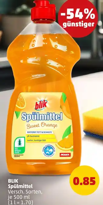 PENNY Blik spülmittel sweet orange Angebot
