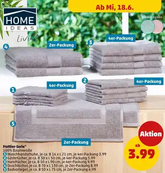 PENNY Home ideas frottier-serie Angebot