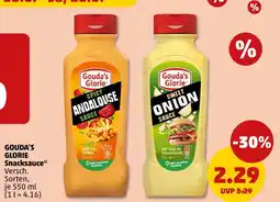 PENNY Gouda's glorie snackssauce Angebot
