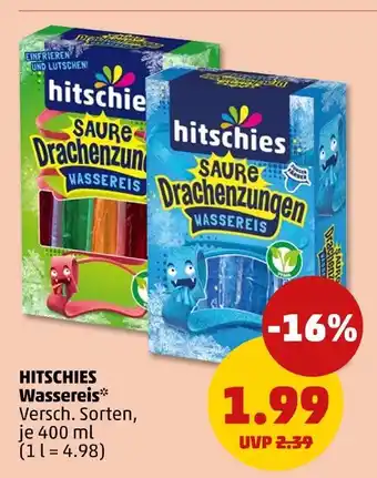PENNY Hitschiess saure drachenzungen wassereis Angebot