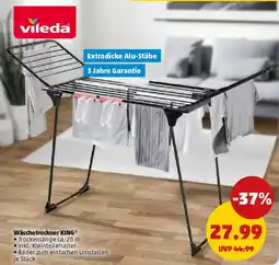 PENNY vileda Wäschetrockner KING Angebot