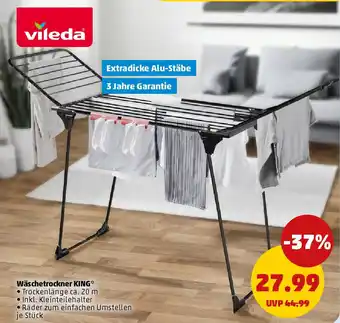PENNY vileda Wäschetrockner KING Angebot