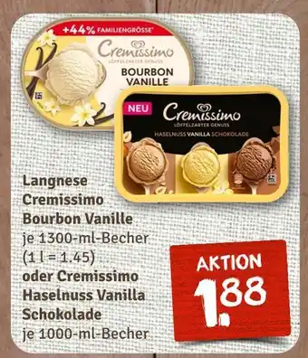 nahkauf Langnese cremissimo bourbon vanille Angebot
