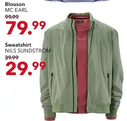 Peek & Cloppenburg Nils sundström oder mc earl sweatshirt oder blouson Angebot