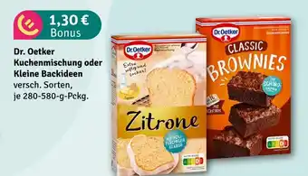 nahkauf Dr. oetker kuchenmischung oder kleine backideen Angebot