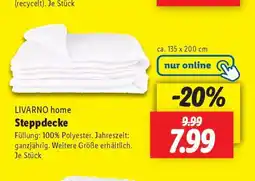 Lidl LIVARNO home Steppdecke Angebot