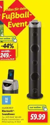 Lidl SILVERCREST Bluetooth-Soundtower Angebot