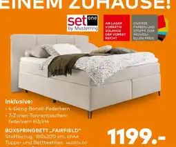 porta Set one by musterring boxspringbett „fairfield“ Angebot