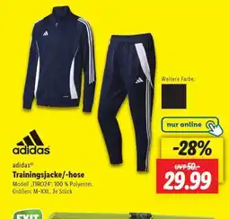 Lidl adidas Trainingsjacke/-hose Angebot